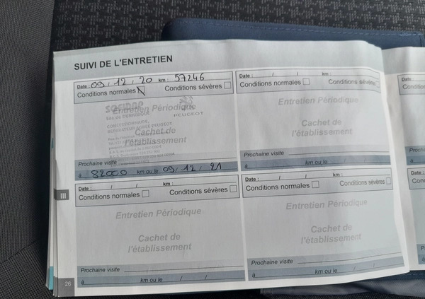 Peugeot 5008 cena 64800 przebieg: 96832, rok produkcji 2017 z Miłakowo małe 562
